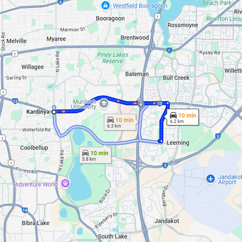 Kardinya Residents map Kardinya Residents map